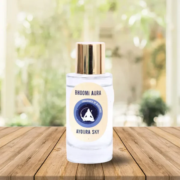 Bhoomi Aura Perfume - Natural Earthy Fragrance Bottle