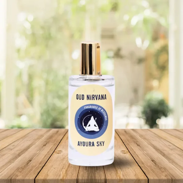 Ayoura Sky Oud Nirvana Perfume in Premium Bottle