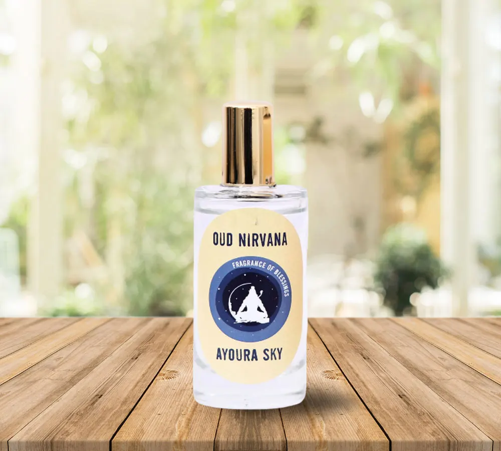 Ayoura Sky Oud Nirvana Perfume in Premium Bottle