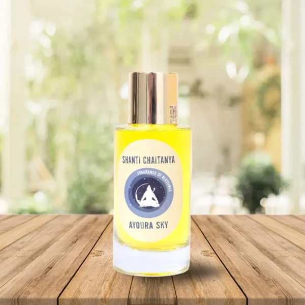 Shanti Chaitanya perfume – Spiritual Fragrance Glass Bottle