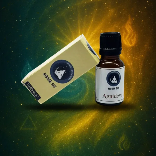 Agnideva Elemental Oil – Warm Incense Aroma for Meditation