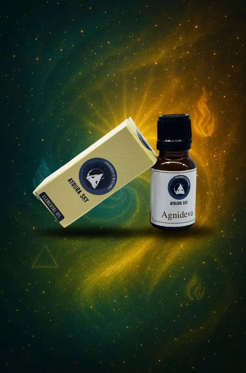Agnideva Elemental Oil – Warm Incense Aroma for Meditation
