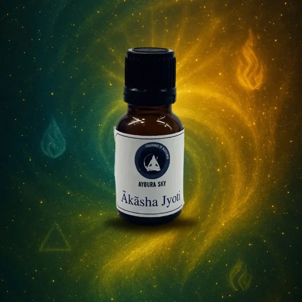 Akasha Jyoti Elemental Oil – Ritual Oil Bottle for Chakra