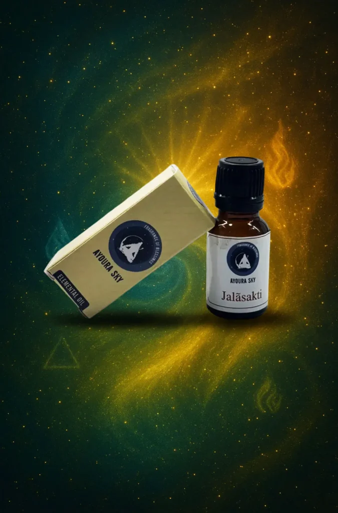 Jalasakti – Cooling Fluid Essence with Sacral Chakra Symbols