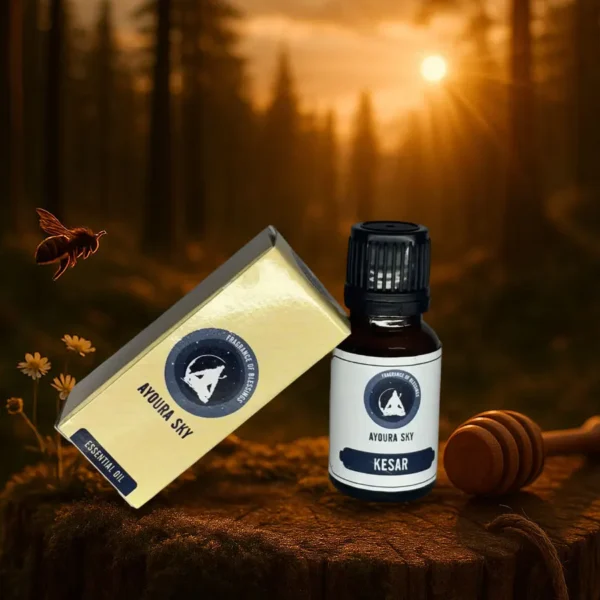 Natural Saffron Essential Oil for Relaxation by Ayoura Sky