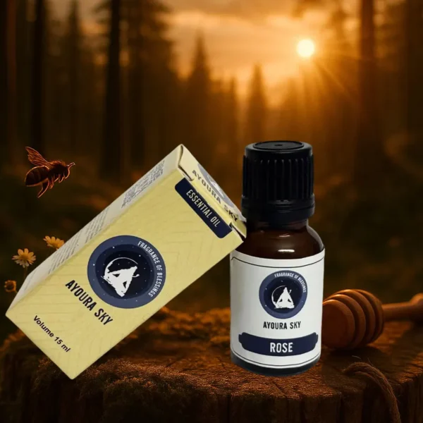 Rose Essential Oil for Diffuser & Romantic Home Fragrance